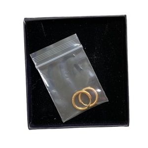 10mm Gold Huggie Hoop Earrings